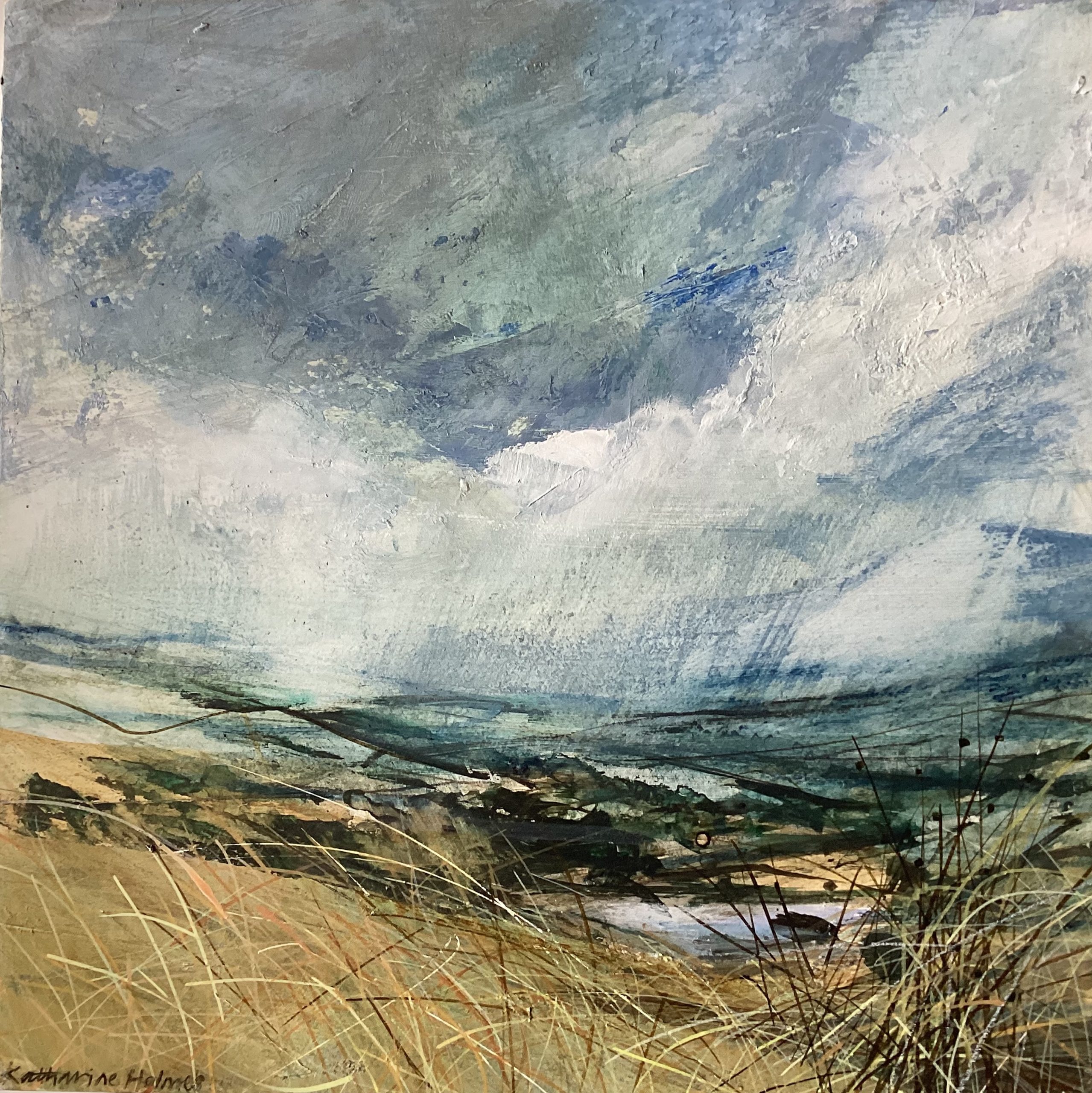 Clouds Blowing Over the Moor