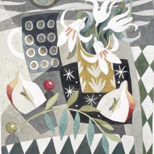 Lillies & Pear by Jane Walker