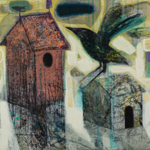 Two Houses and a Bird