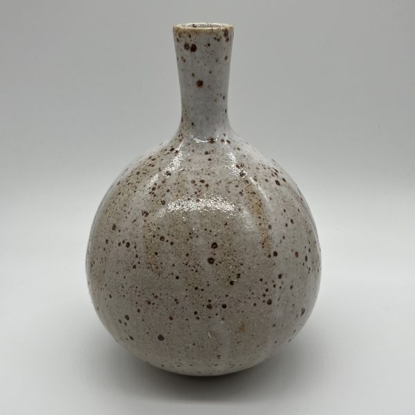 Speckled White Vase 2