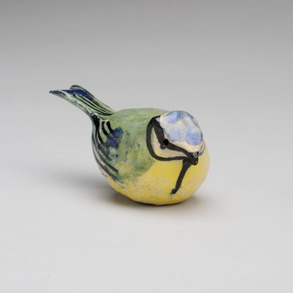 Blue tit in stoneware by Elissa Palser